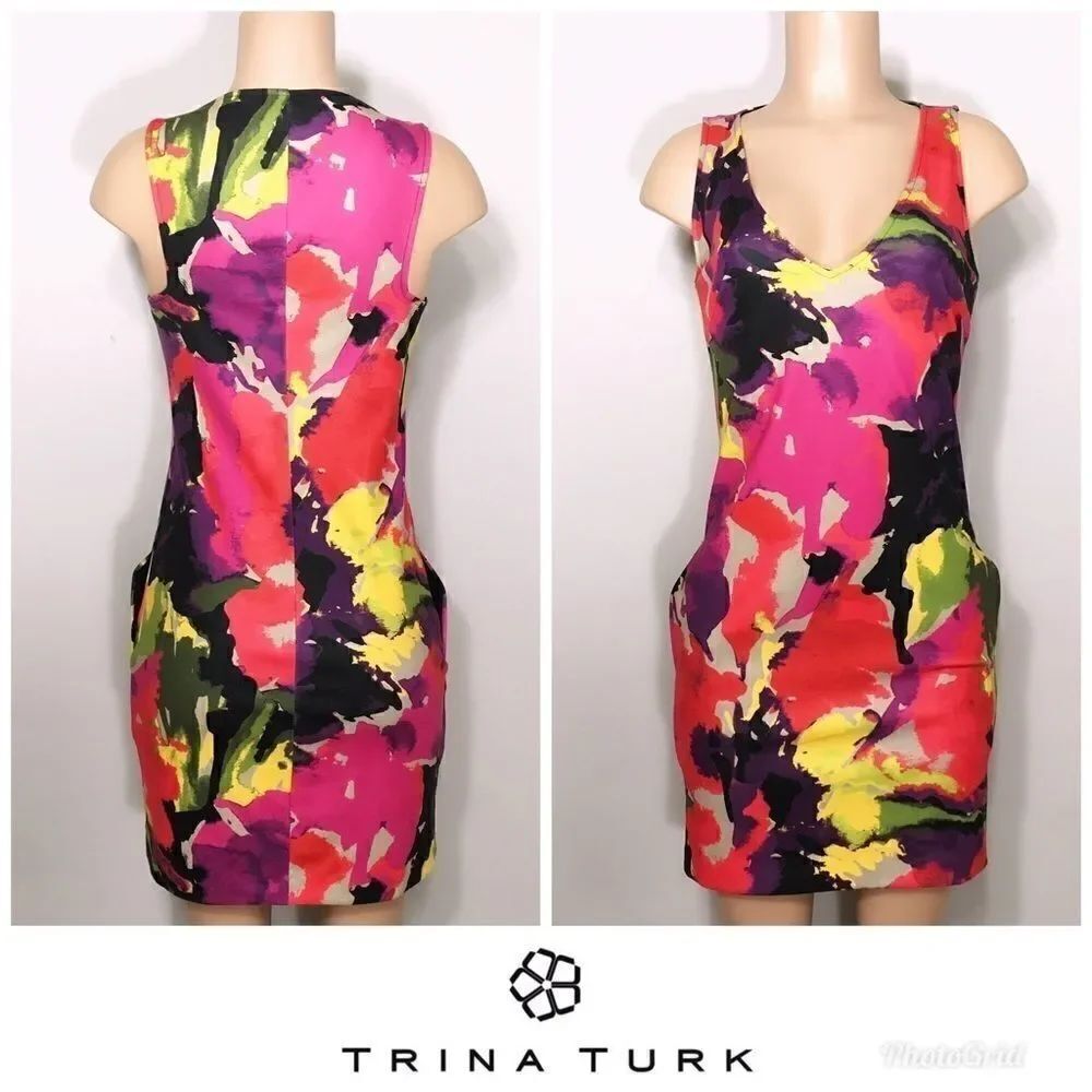 New Trina Turk sheath dress. 2/4